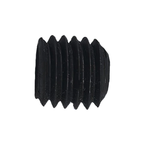 Винт установочный с внутр. шестигранником 6х8 мм, класс прочности 12.9 DIN 913 тупой конец, черный фото 1