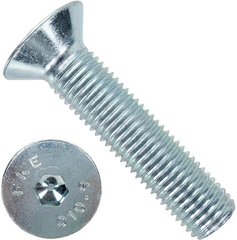 Винт потайной под шестигранник 10х35 DIN7991 к.п.10.9,10 шт. фото 8