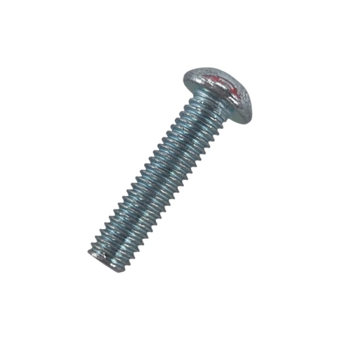 Винт с полукруглой головкой и внутр.шестигр. 6х25 мм ISO 7380-1 класс прочности 10.9, оцинкованный фото 1