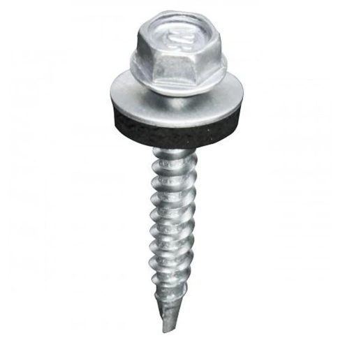 Саморез кровельный 4,8х70 мм с шайбой (под сверло),ОЦ 500шт. фото 5