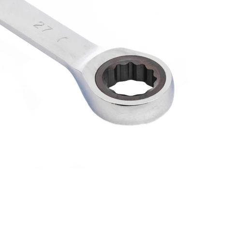 Ключ комбинир.трещоточный зеркальный хром CrV Matrix фото 29