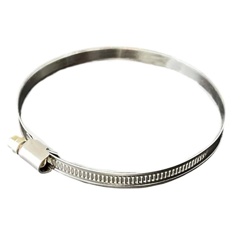 Хомут червячный 150-170/9 мм, нержавеющая сталь W2 фото 1