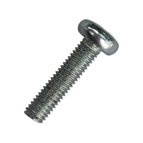 Винт с полукруглой головкой М4х20 мм DIN 7985, оцинкованный, полная резьба   фото 1
