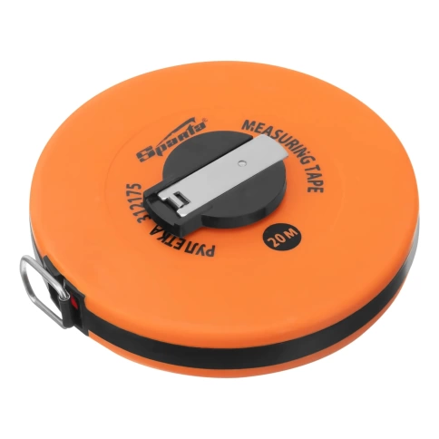 Рулетка геодезическая, закр.круглый корп., ПВХ лента 20м х 12,5мм Sparta фото 1
