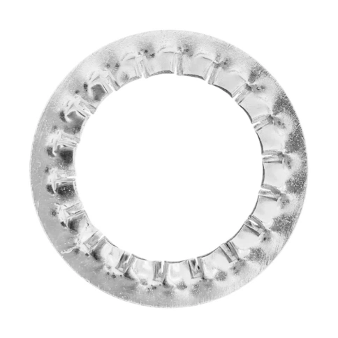 Шайба зубчатая М18 DIN 6798 тип J, нержавеющая А2 фото 2