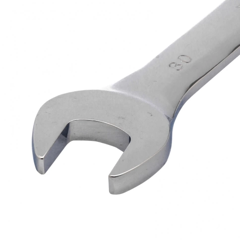 Ключ комбинир.трещоточный зеркальный хром CrV Matrix фото 50