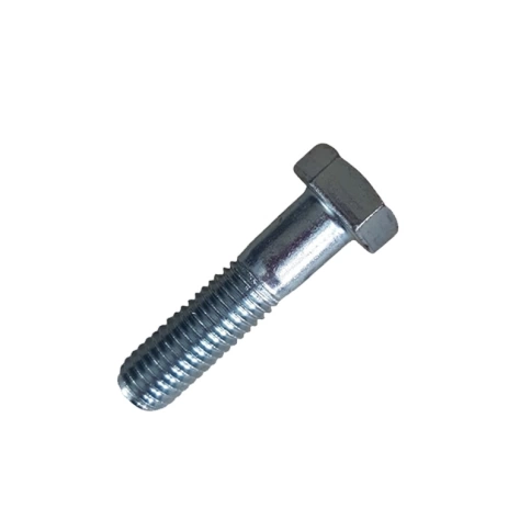Болт 18х70 мм класс прочности 8.8 DIN 931 неполная резьба, оцинкованный фото 1