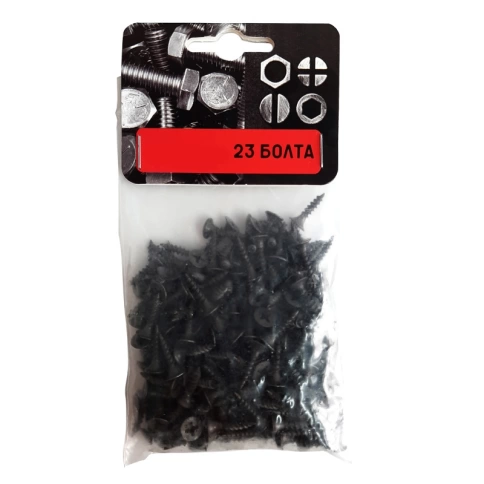 Саморез по гипсокартону 3,5х16 мм,частая резьба, фосфатированный, 200 шт.  фото 1