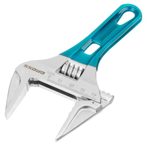 Ключ разводной CrV укороч. рук. Gross фото 2