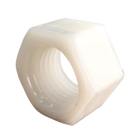 Гайка полиамидная М12 DIN934 (пластик), 100 шт. фото 4