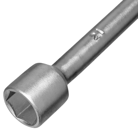 Ключ-крест баллонный 17х19х21х22х1/2 мм усиленный,с переходником на 1/2 Stels фото 4