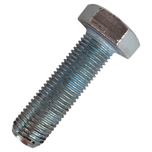 Болт М10х1,25х40 мм, класс прочности 10.9 DIN 961, полная резьба, оцинкованный фото 1