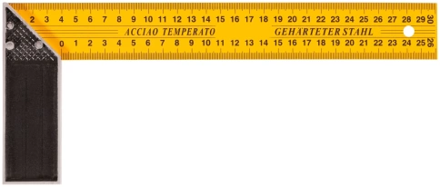 Угольник столярный, двусторонняя шкала, 300 мм фото 1