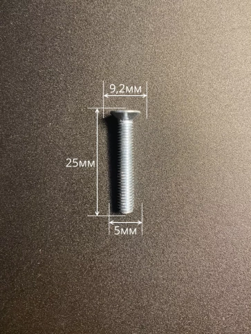 Винт потайной оцинкованный 5х25 DIN965, 100 шт. фото 4