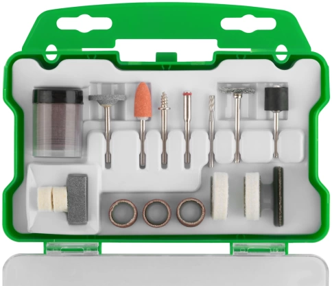 Набор насадок для гравировальной машины в чемоданчике 56 шт. фото 1