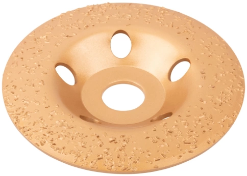 Диск шлифовальный твердосплавный, наклонный, посадочн.д.22,2 мм, 125мм Р24 фото 2