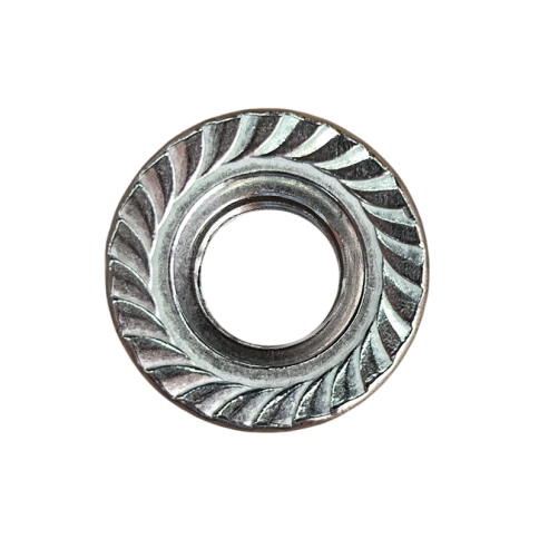 Гайка с фланцем М10 DIN 6923 нержавеющая сталь А2 фото 3