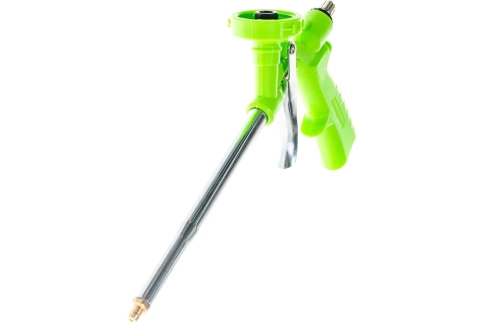 Пистолет для монтажной пены Стандарт пластмассовый корпус Сибртех фото 1