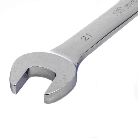 Ключ комбинир.трещоточный зеркальный хром CrV Matrix фото 12