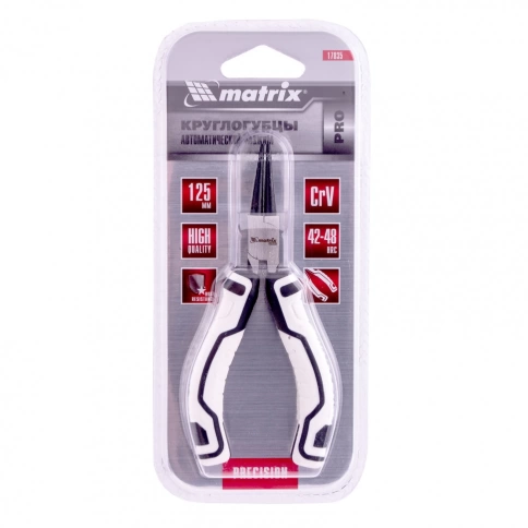 Круглогубцы Mini, авторазжим 125 мм PRO Matrix фото 4
