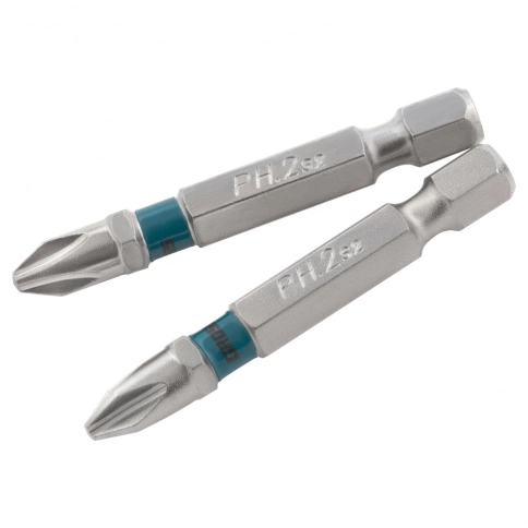 Набор бит PH2х50 мм, сталь S2 2шт Gross фото 9