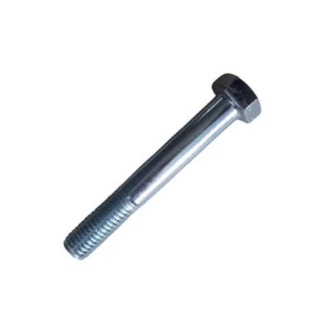 Болт 18х120 мм класс прочности 8.8 DIN 931 неполная резьба, оцинкованный фото 1