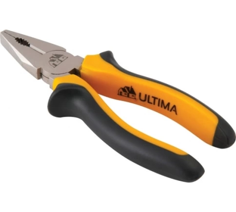 Плоскогубцы комбинированные, двухкомпонентные рукоятки 200 мм Ultima фото 1