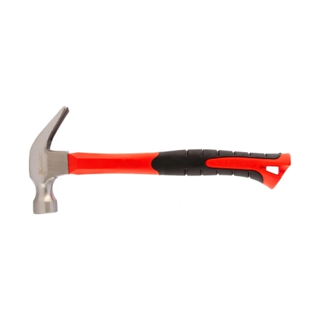 Молоток-гвоздодер optimal, фиберглассовая обрезиненная рукоятка 450 гр. Matrix фото 1