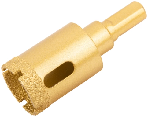 Коронка по керамограниту,камню,кафелю,стеклу кольцев.алмазн. вакуумн.спекание фото 7