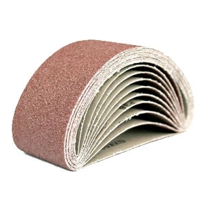 Шлифлист на тканевой основе для ленточных машин 75х533мм Р100 3 шт фото 1