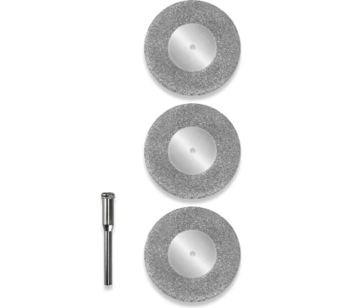 Диск алмазный для гравир. машины 20х3 мм 3 шт. VERTEXTOOLS фото 1