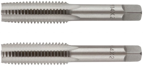 Метчик метрический М14х2,0 мм легир.сталь набор 2шт фото 1