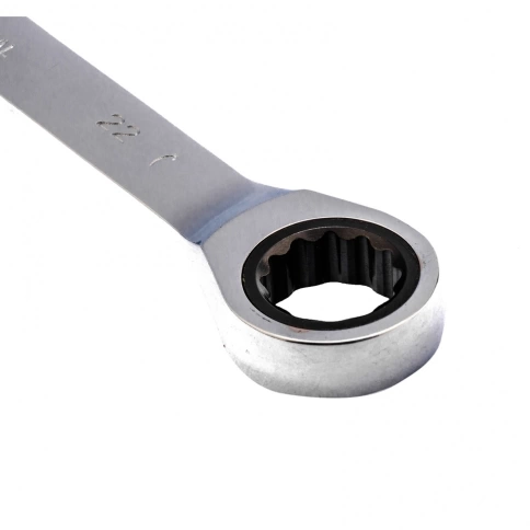 Ключ комбинир.трещоточный зеркальный хром CrV Matrix фото 17