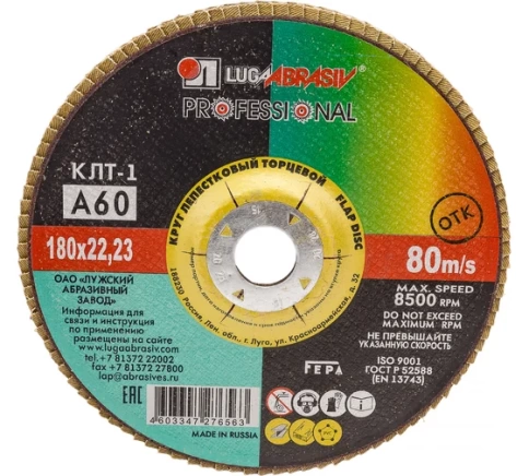 Круг лепестковый плоский A 60 КЛТ1 Луга фото 7