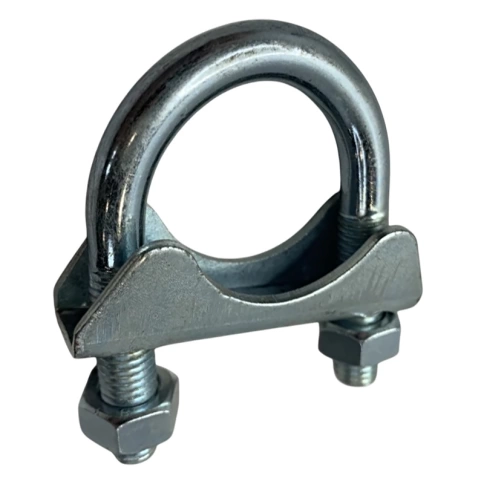 Хомут крепления глушителя 48 мм, оцинкованный фото 1