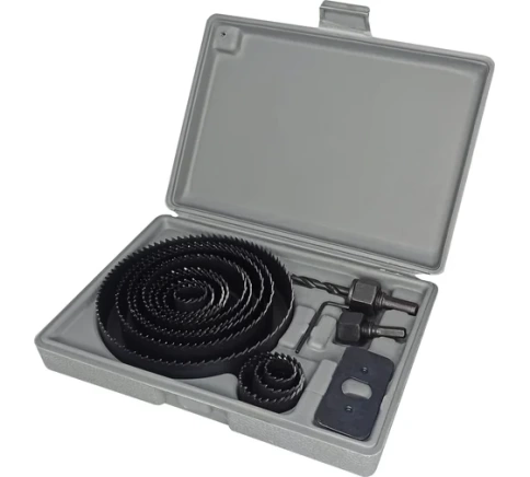 Набор пил кольцевых по дереву 19-127 мм 16 предметов фото 1