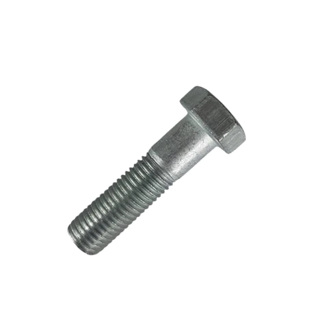 Болт 20х75 мм класс прочности 8.8 ГОСТ 7798 DIN 931 неполная резьба, оцинкованный фото 1