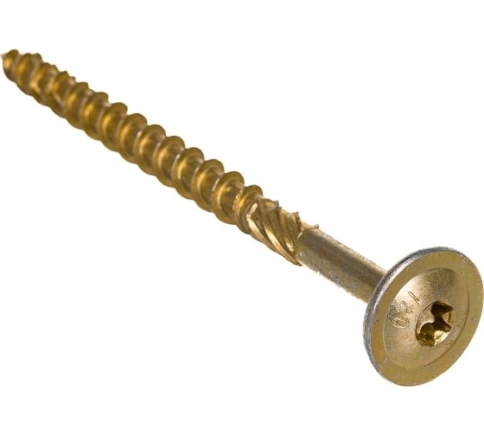 Саморез по дереву с прессшайбой Тorx 6,0х160 ЖЦ фото 1