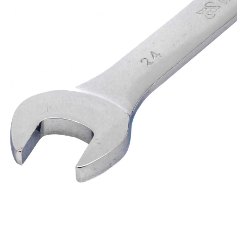 Ключ комбинир.трещоточный зеркальный хром CrV Matrix фото 36