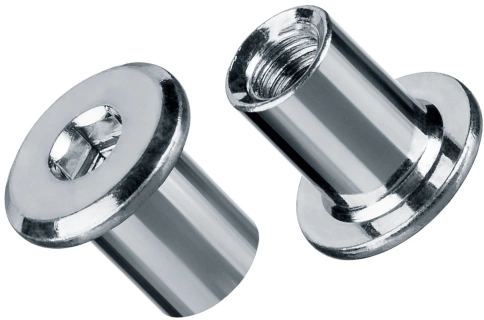 Мебельная гайка Эриксона М6 с полукруглой головкой, 10 шт. фото 5