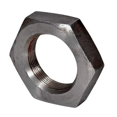 Гайка низкая М12х1,25 мм DIN 439, оцинкованная фото 1