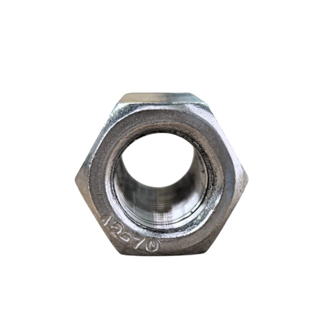 Гайка переходная М12 DIN 6334 нержавеющая А2 фото 3