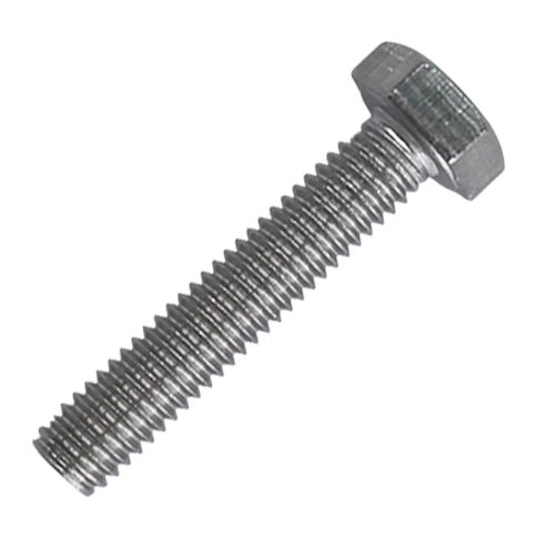 Болт 3х30 мм DIN 933 нержавеющий А2, полная резьба фото 1