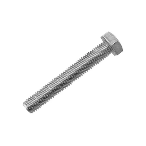 Болт 8х60 мм DIN 933 полная резьба, оцинкованный фото 1