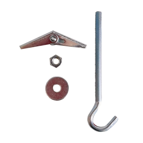 Анкер потолочный с крюком М3x85 мм, оцинкованный фото 2