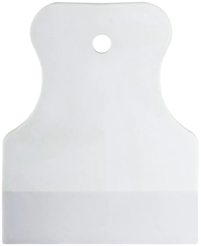 Шпатель резиновый белый 80 мм фото 1