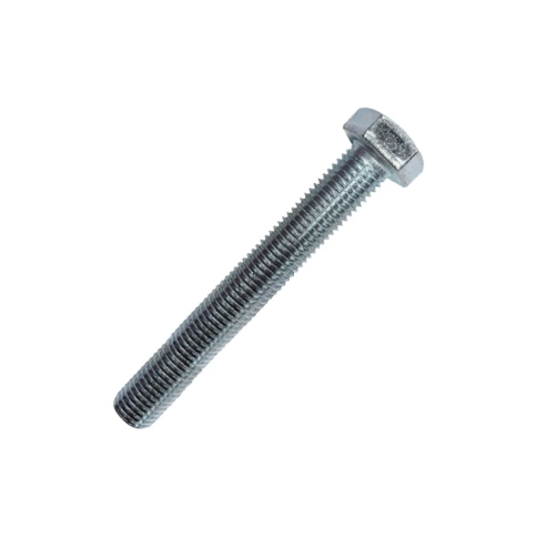 Болт 8х70 мм класс прочности 10.9 DIN 933 полная резьба, оцинкованный фото 1