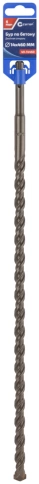 Бур по бетону CUTOP, Profi, двойная резьба, SDS-Plus, 14х460 мм фото 2