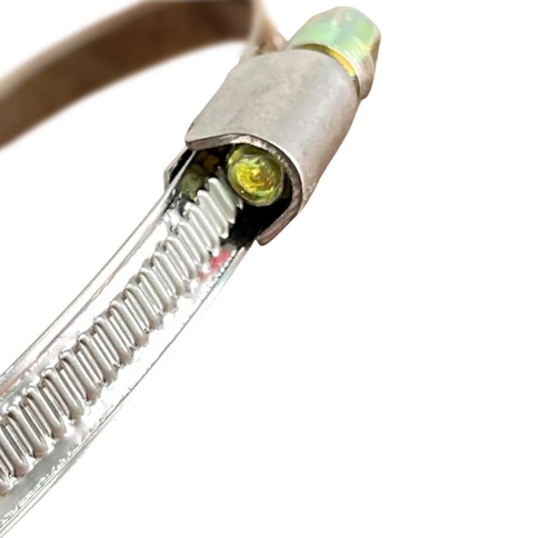 Хомут червячный 30-45/9 мм, оцинкованная сталь W1 фото 2