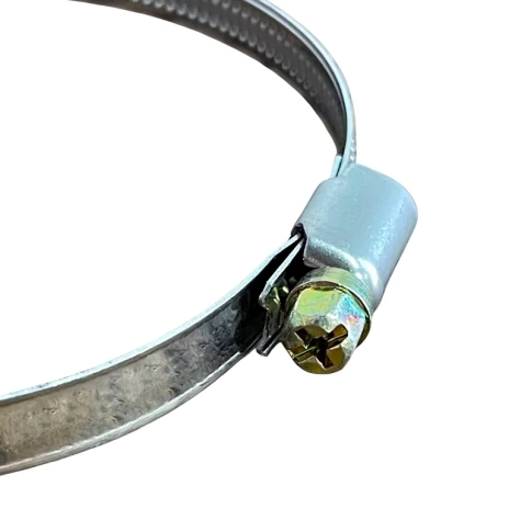 Хомут червячный 180-200/9 мм, оцинкованная сталь W1 фото 2